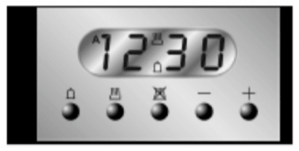 Smeg digital electronic programmer (5 buttons)