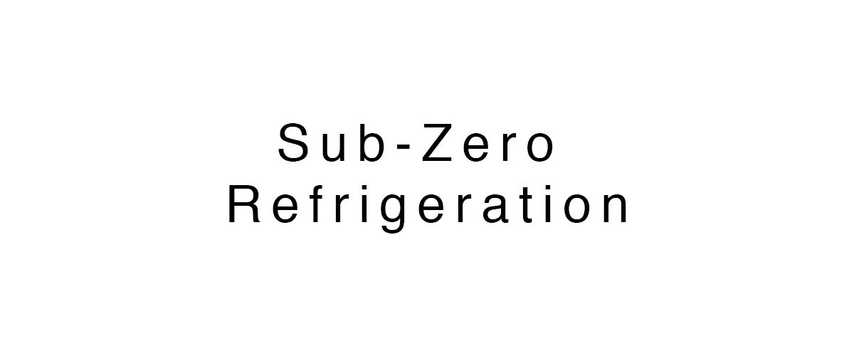 Sub-Zero Appliances